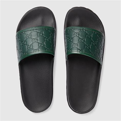 mens gucci sliders|gucci inspired men's slides.